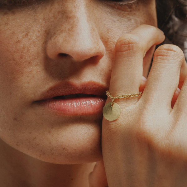 Bague chaîne