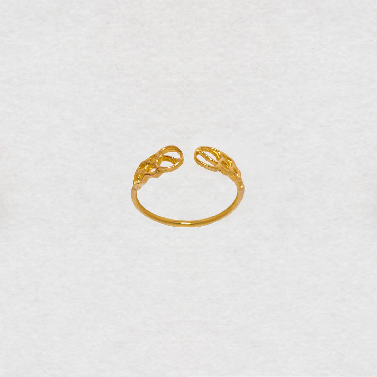 Two pattern ring