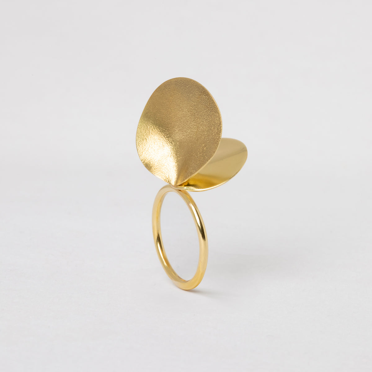 Bague deux pétales