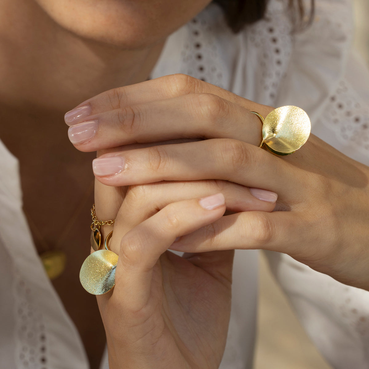 Bague deux pétales