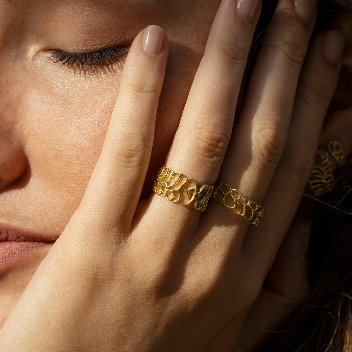 Bague tresse