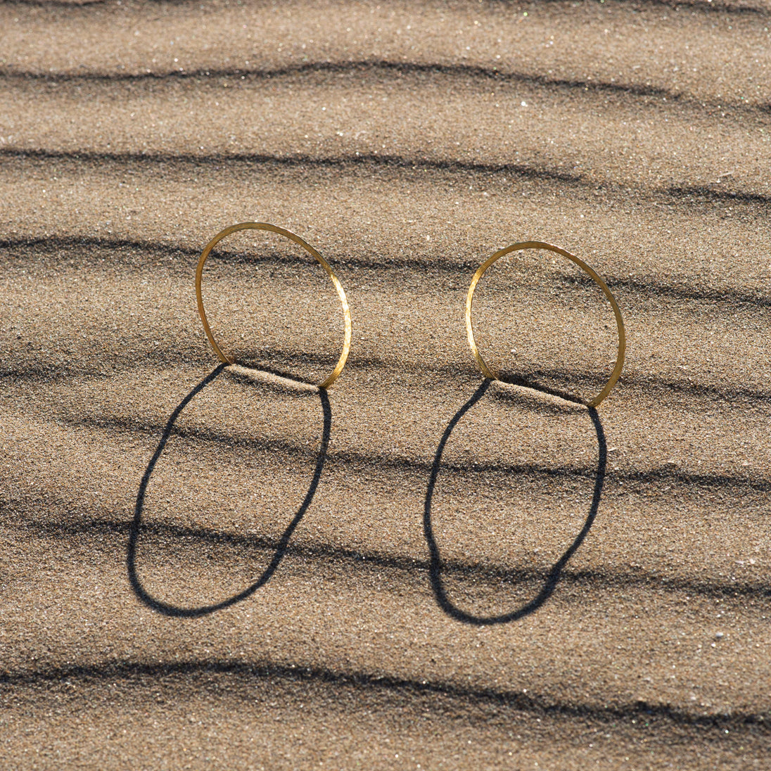 Gold bangle bracelet